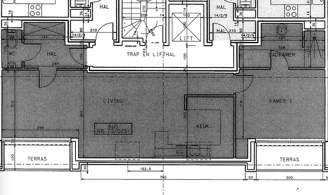 Appartement te koop in Merchtem